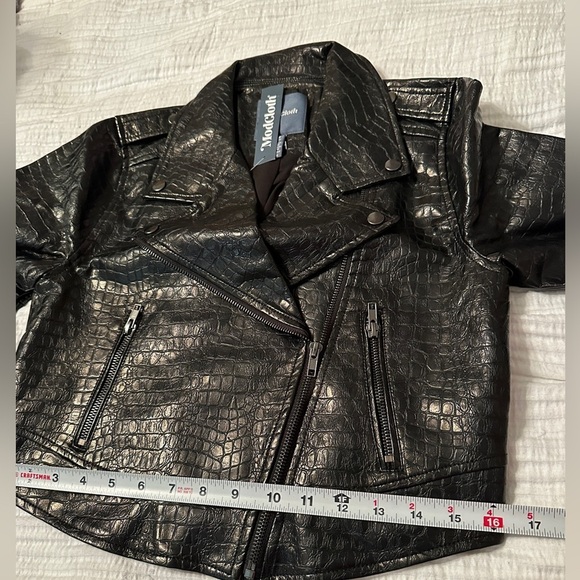 ModCloth Crocodile Rock Moto Jacket - NWT - Size XS - Picture 11 of 13